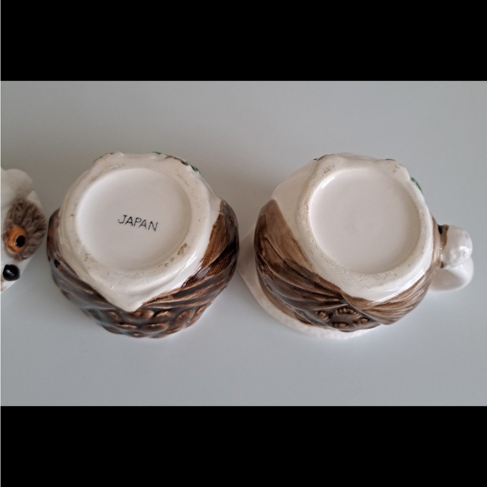 Vintage 1979 Enesco owls set - Picture 4 of 10